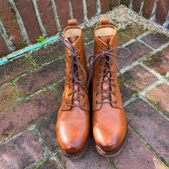 Frye Veronica Combat Moto Boots - Picture 2 of 8